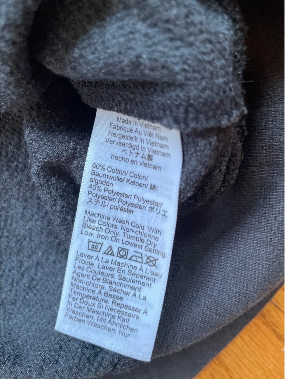 J.Crew Knit Gray Thermal Crewneck Sweater Men's Small Cotton Blend Pullover